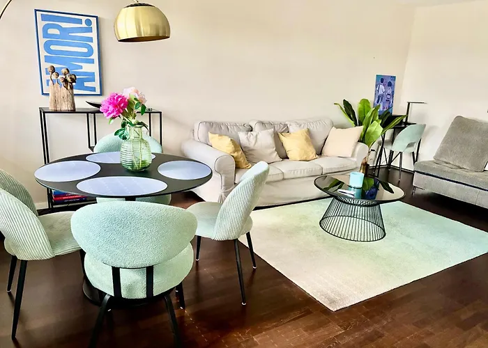 Apartmán Raum2go - No2 Zentrales 2-zimmer Design & Blick *